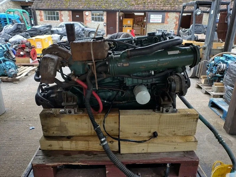 Used Volvo Penta TAMD41P 200HP Marine Diesel Engine