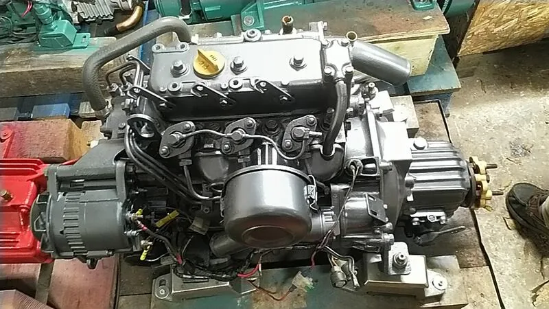 Used Yanmar 3GMD 20HP Marine Diesel Engine