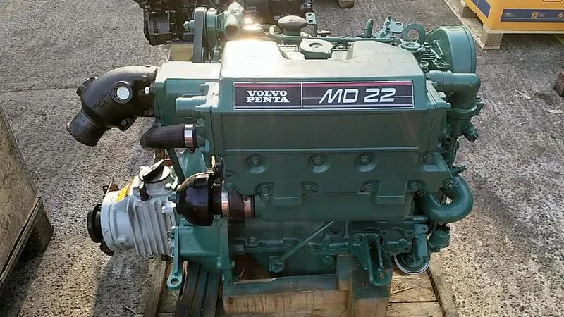 Used Volvo Penta MD22 50HP Marine Diesel Engine