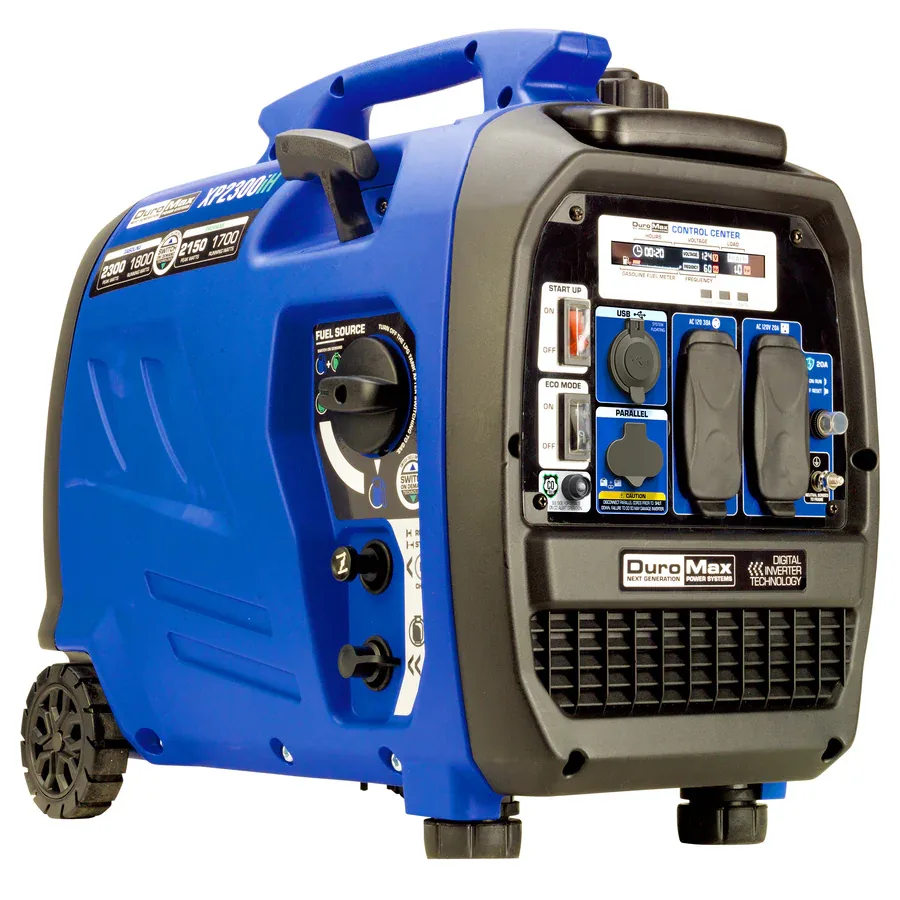 DuroMax XP2300iH Dual-Fuel Inverter Generator 2300W