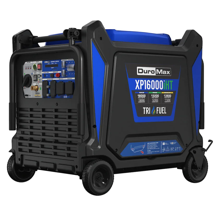 DuroMax XP16000iHT Tri-Fuel Inverter Generator 16000W