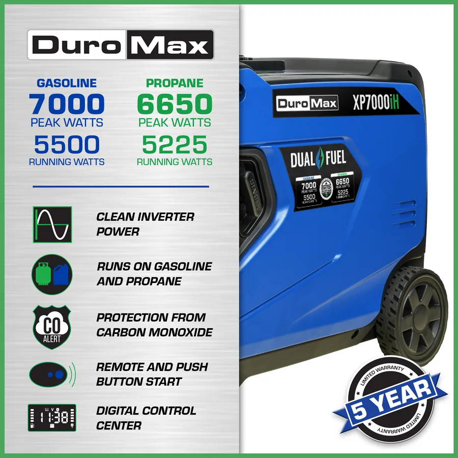DuroMax XP7000iH2