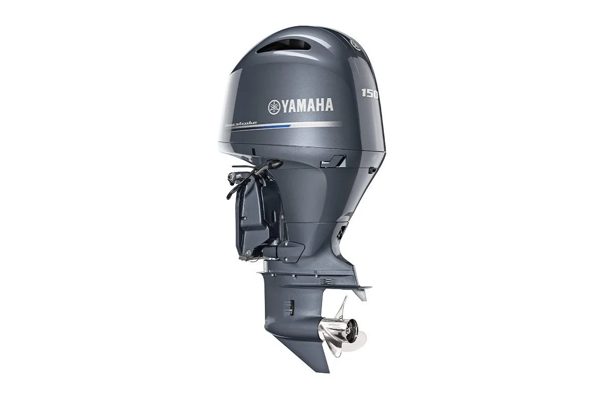 Yamaha LF150XC 150HP Mechanical Control Counter Outboard Motor