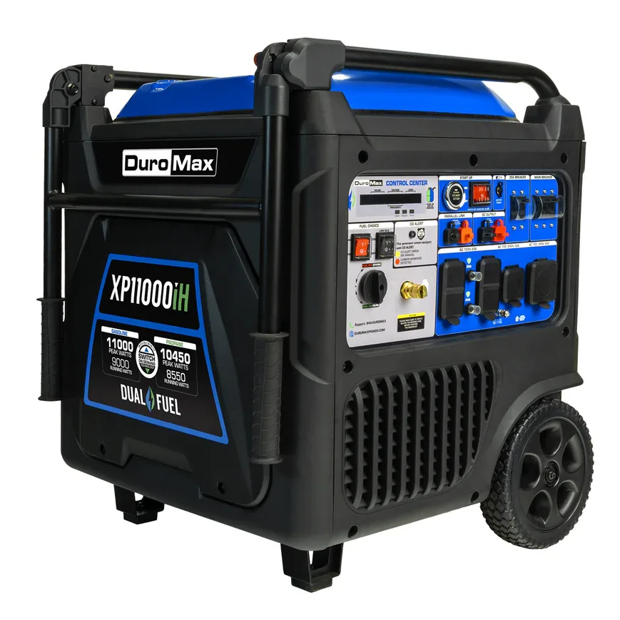 DuroMax XP11000iH Dual Fuel Inverter Generator 11000W