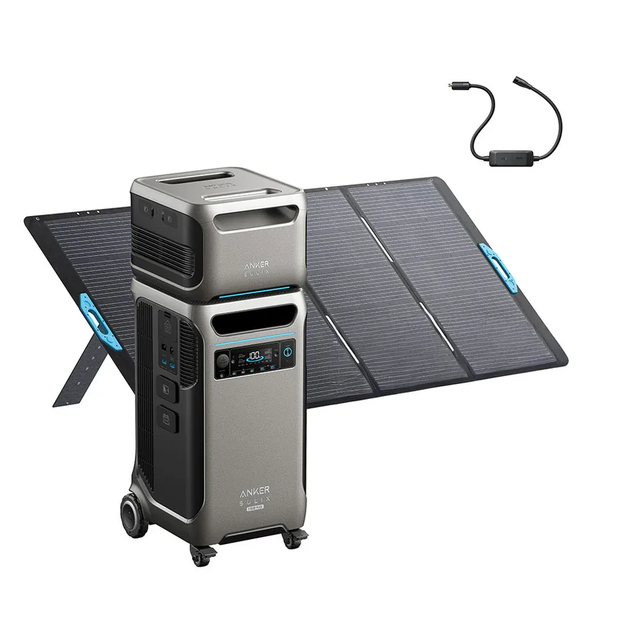 Anker SOLIX F3800 Backup Power Kit 6000W - Battery Capacity 7680 Wh