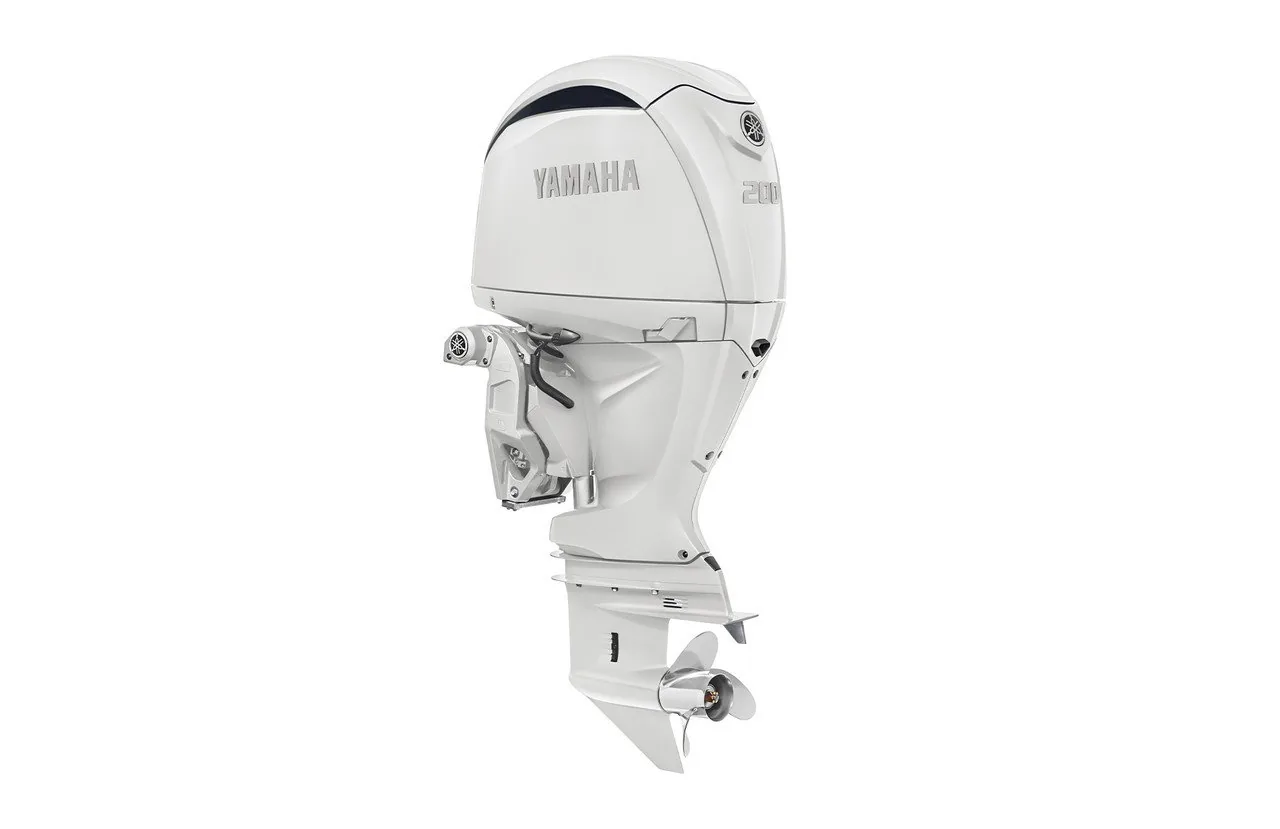 Yamaha LF200XSA2 200HP White Digital Counter Outboard Motor