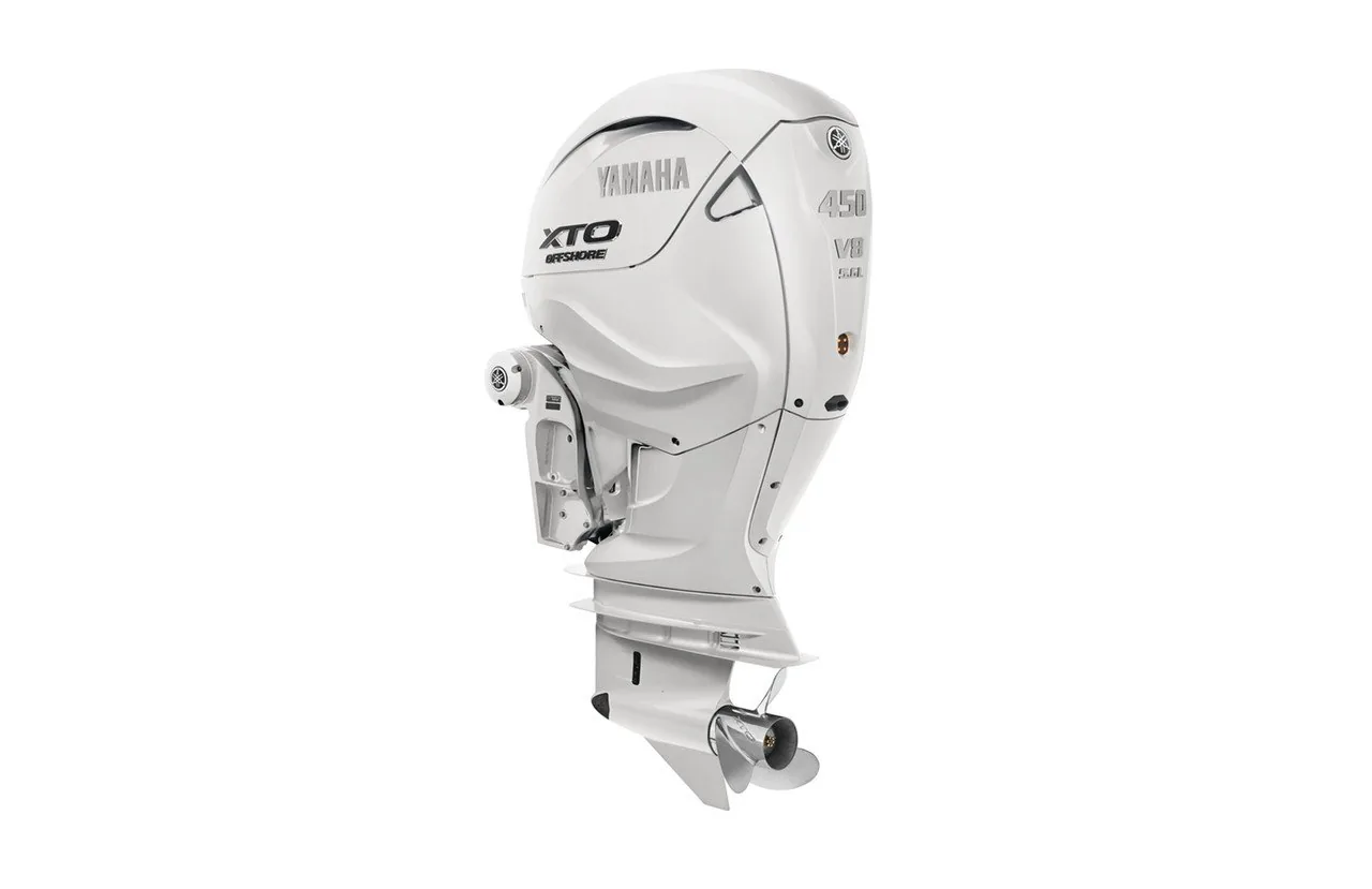Yamaha LXF450USA2 450HP White XTO Offshore Counter Outboard Motor