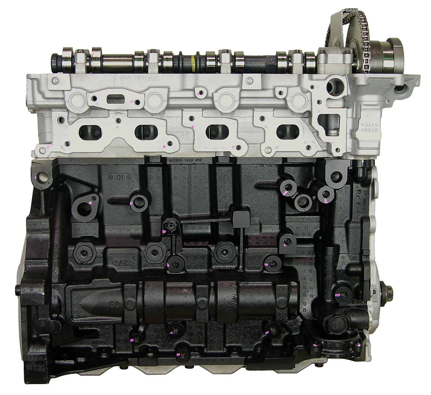 chevrolet gmc 2.8l l4 remanufactured engine 2004 2005 3