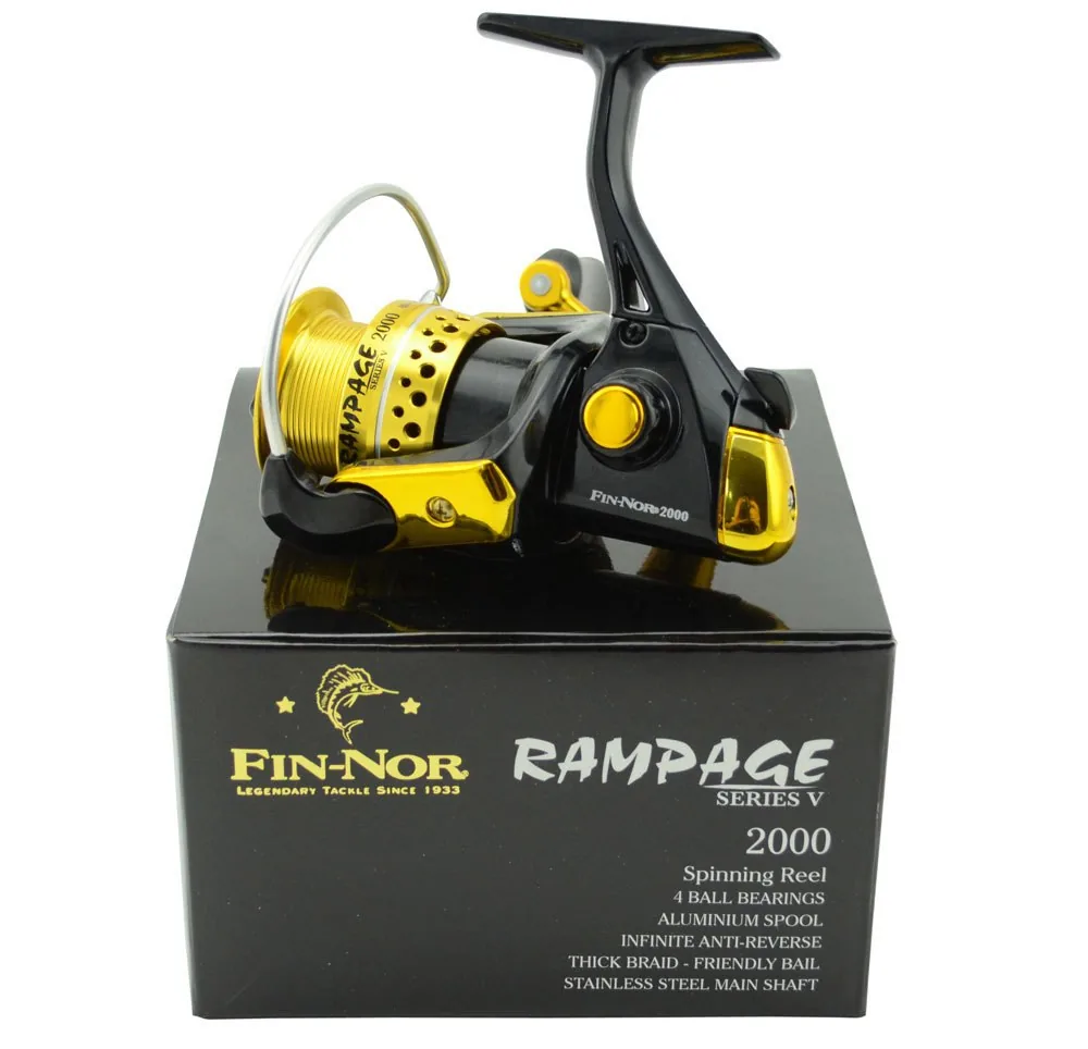 FIN NOR RAMPAGE FISHING REEL 2000 MODEL