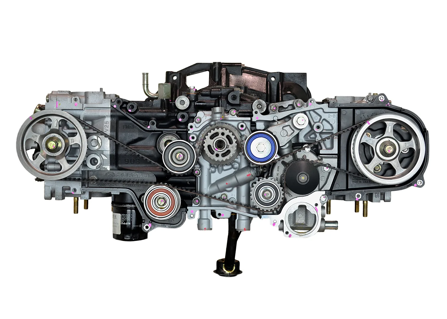 Saab 9-2X Subaru Impreza Legacy Outback EJ25E 2.5L H4 Engine 2006-2011