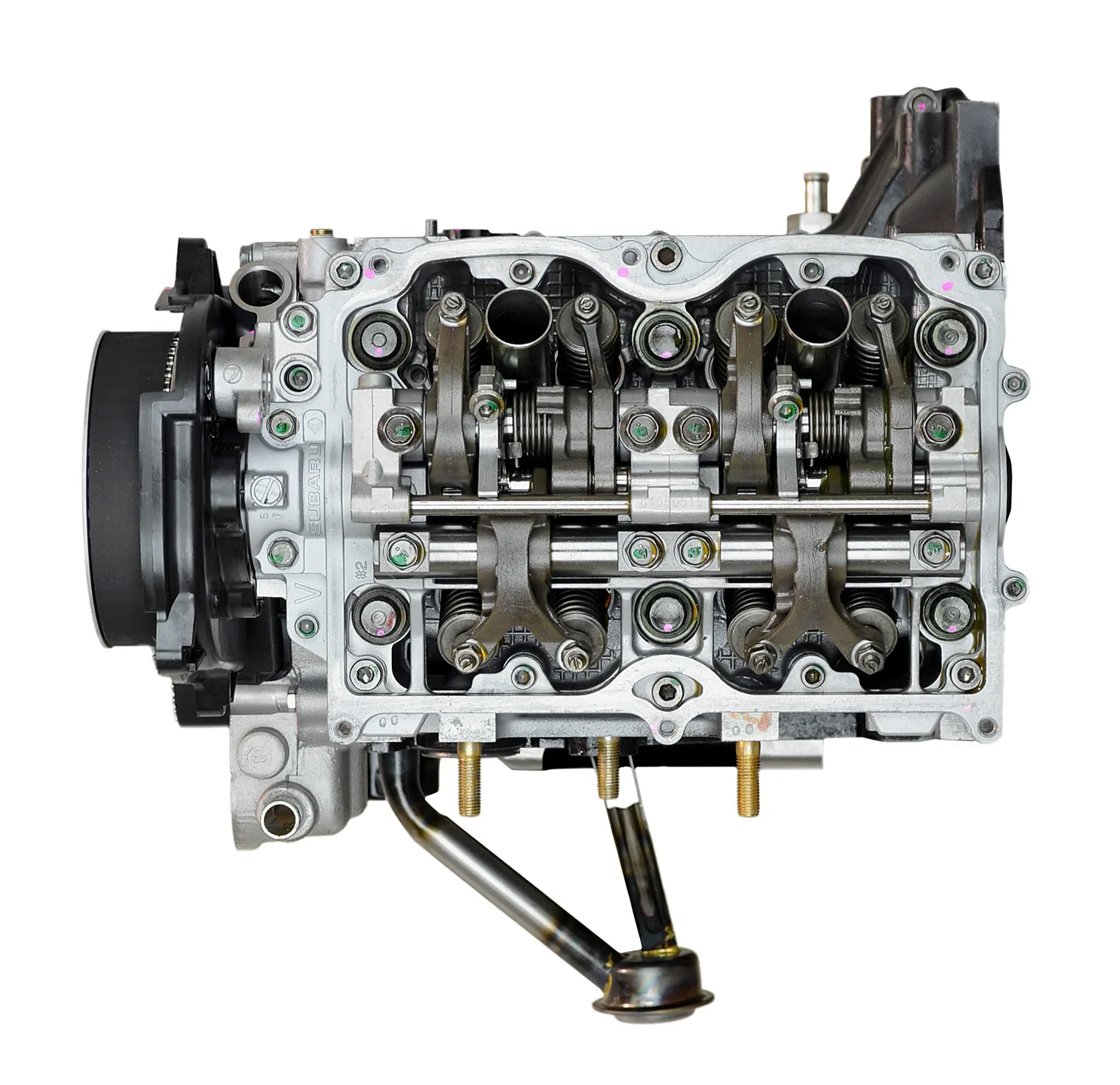 saab subaru ej25e 2.5l h4 remanufactured engine 2006 2011 4
