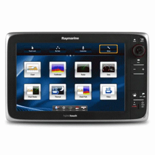 RAYMARINE E125 MULTIFUNCTION DISPLAY W/ ROW CHARTS