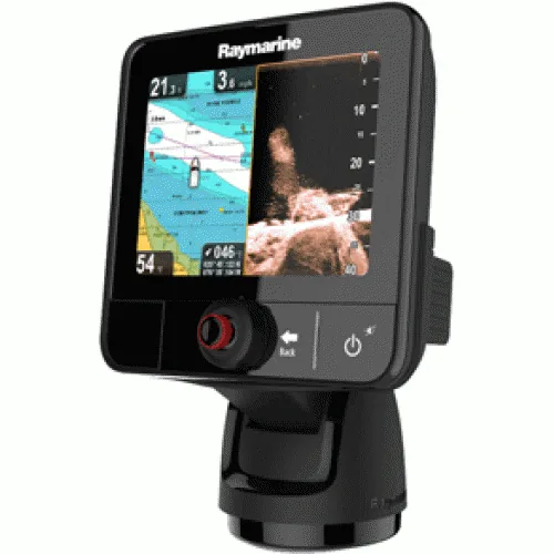 RAYMARINE DRAGONFLY 5.7 GPS/FISHFINDER W/TRANSOM MOUNT NO CHARTS