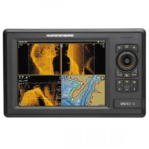 HUMMINBIRD ONIX8CI SI CHARTPLOTTER/FISHFINDER COMBO WITH SIDE IMAGING