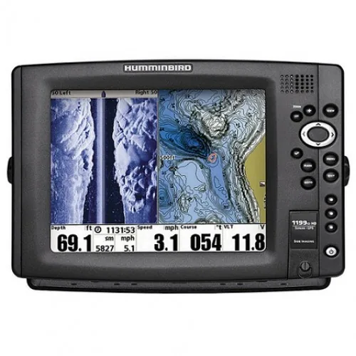 HUMMINBIRD 1199CI HD SI CHARTPLOTTER FISHFINDER COMBO