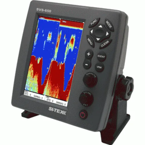 SI-TEX SVS-650 DUAL FREQ COLOR 6.5″ LCD FISHFINDER 600W (NO DUCER)