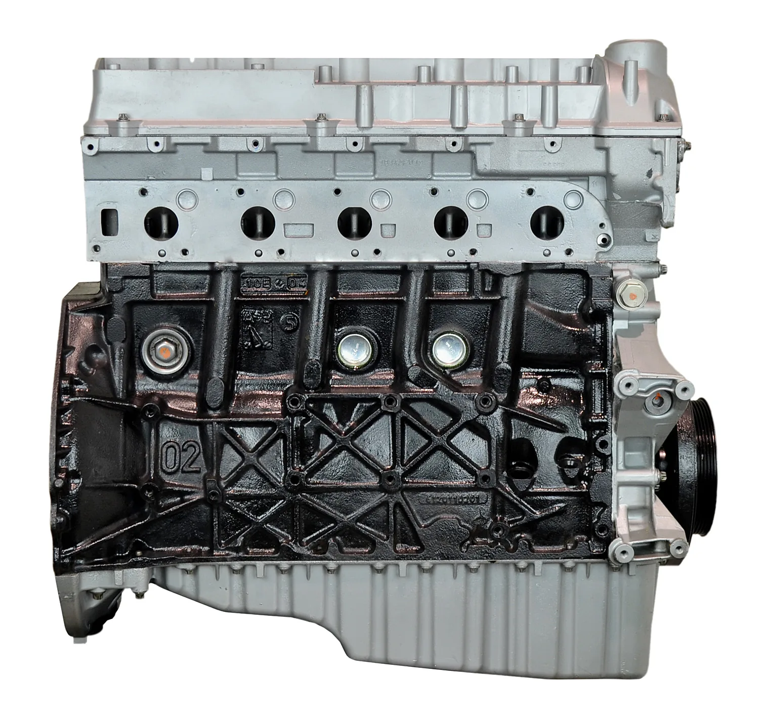 dodge om647 2.7l l5 remanufactured engine 2004 2006 1