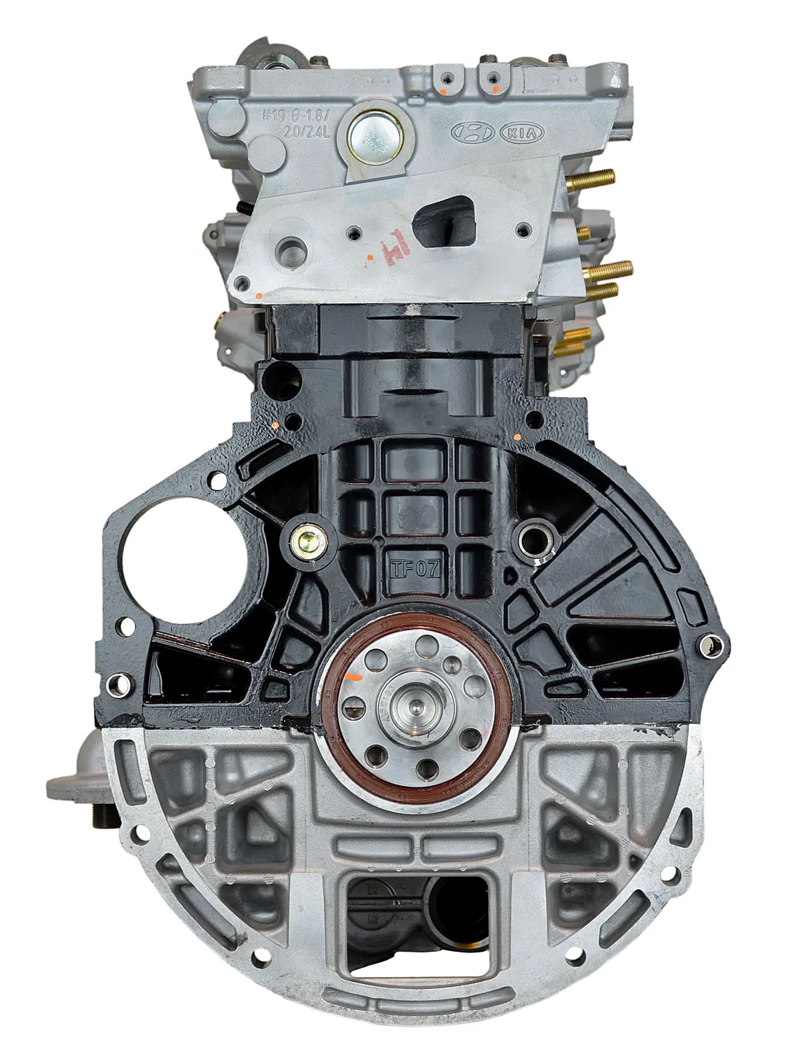hyundai kia g4kc 2.4l l4 remanufactured engine 2006 2008 3