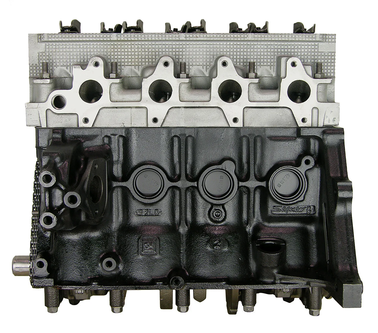 chevrolet pontiac 2.2l l4 remanufactured engine 1990 1991 fwd 4