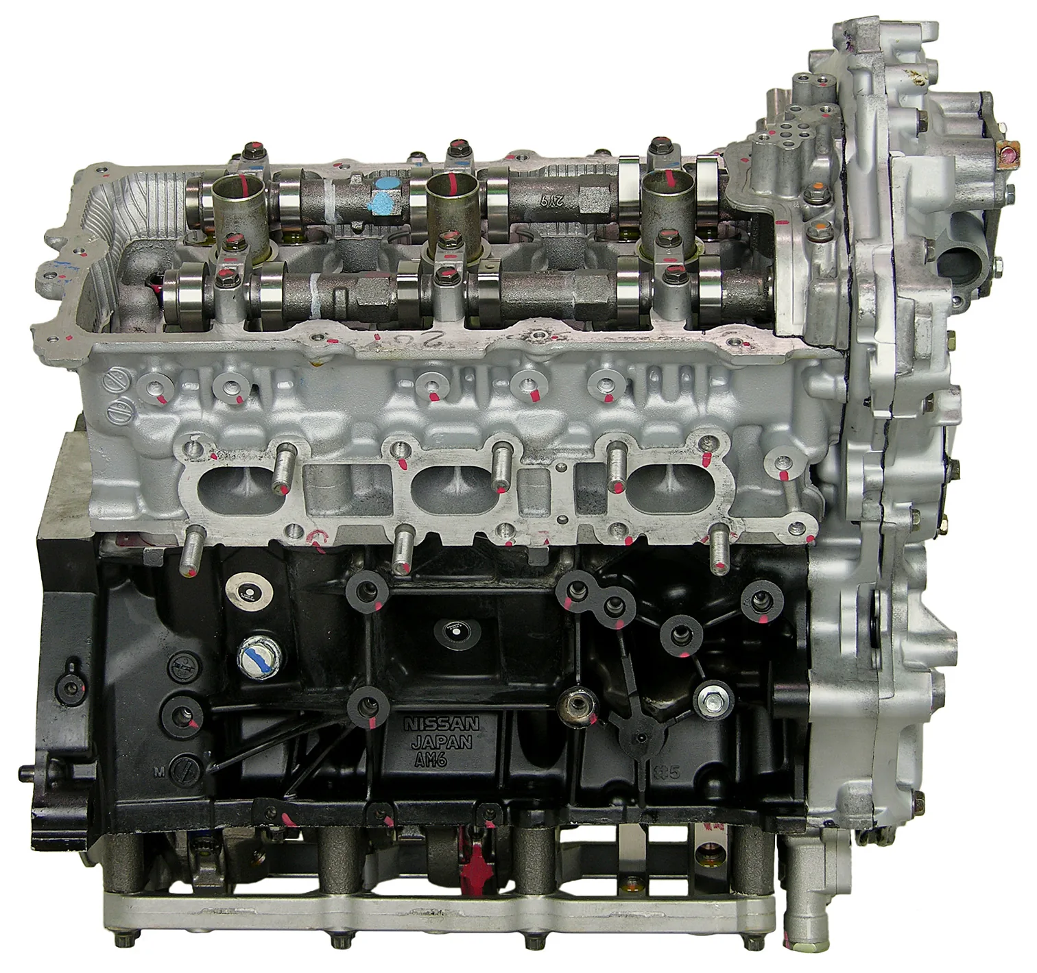 nissan vq35de 3.5l v6 remanufactured engine 702 704 1