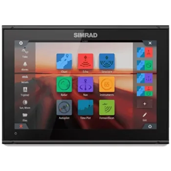Simrad GO12 XSE with Navionics+ and C-Map Insight Pro Charts