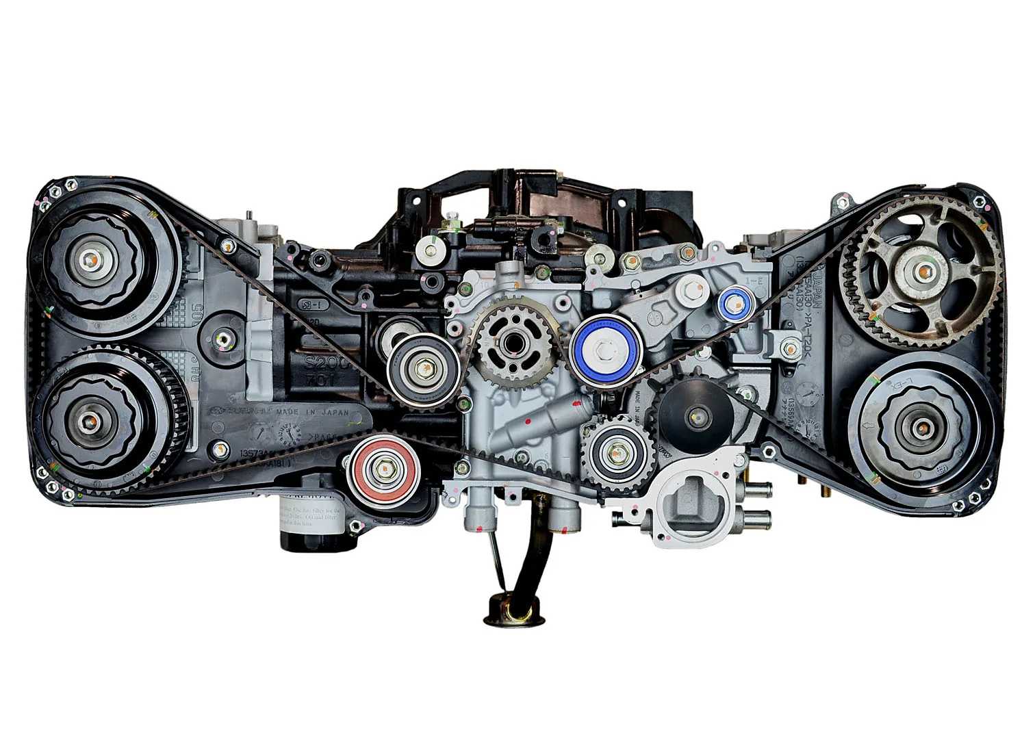 Saab 9-2X Subaru Impreza EJ20D 2.0L H4 Engine 2002-2005