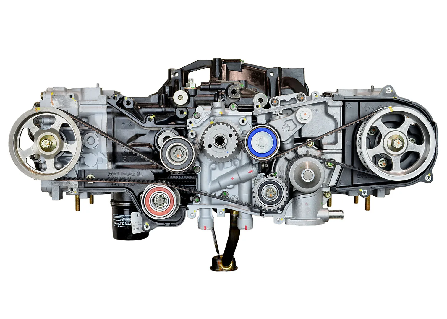 Subaru Legacy Outback Forester Impreza EJ25E 2.5L H4 Engine 2003-2005