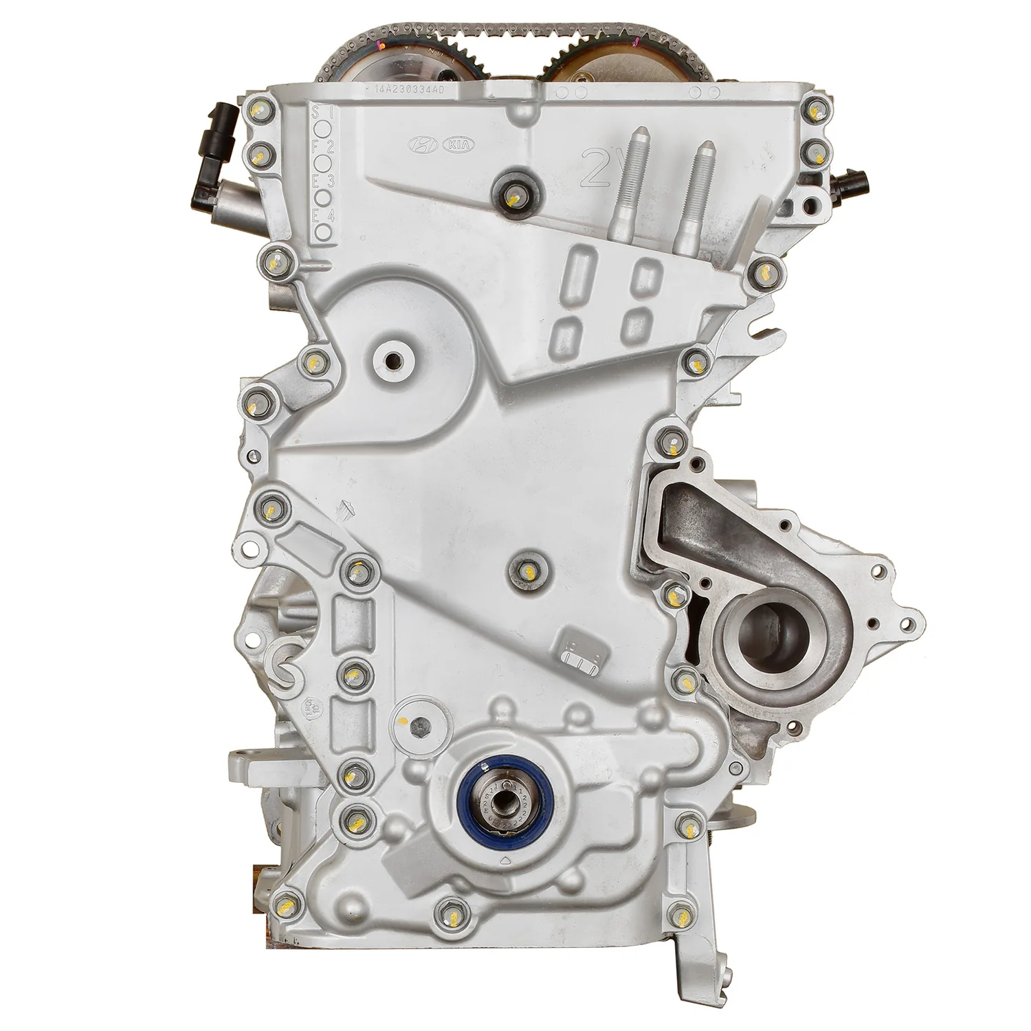 hyundai kia g4nb 1.8l l4 remanufactured engine 2014 2016 5