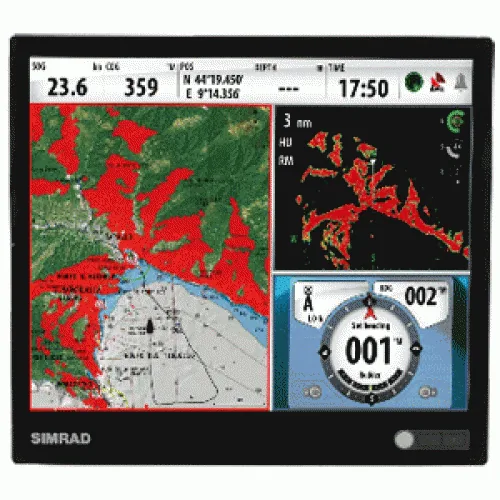 SIMRAD NSO15 15″ MONITOR & MARINE PROCESSOR W/INSIGHT HD US CARTOGRAPHY