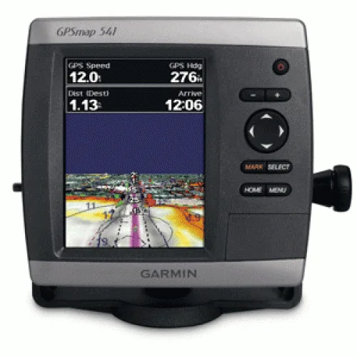 GARMIN GPSMAP 541 COLOR GPS CHARTPLOTTER WITH PRE-LOADED COASTAL MAPS