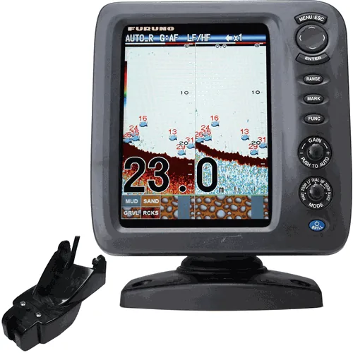 FURUNO FCV587 8.4 FF COMBO W/600W TRANSOM MOUNT TRANS 525STID-PWD