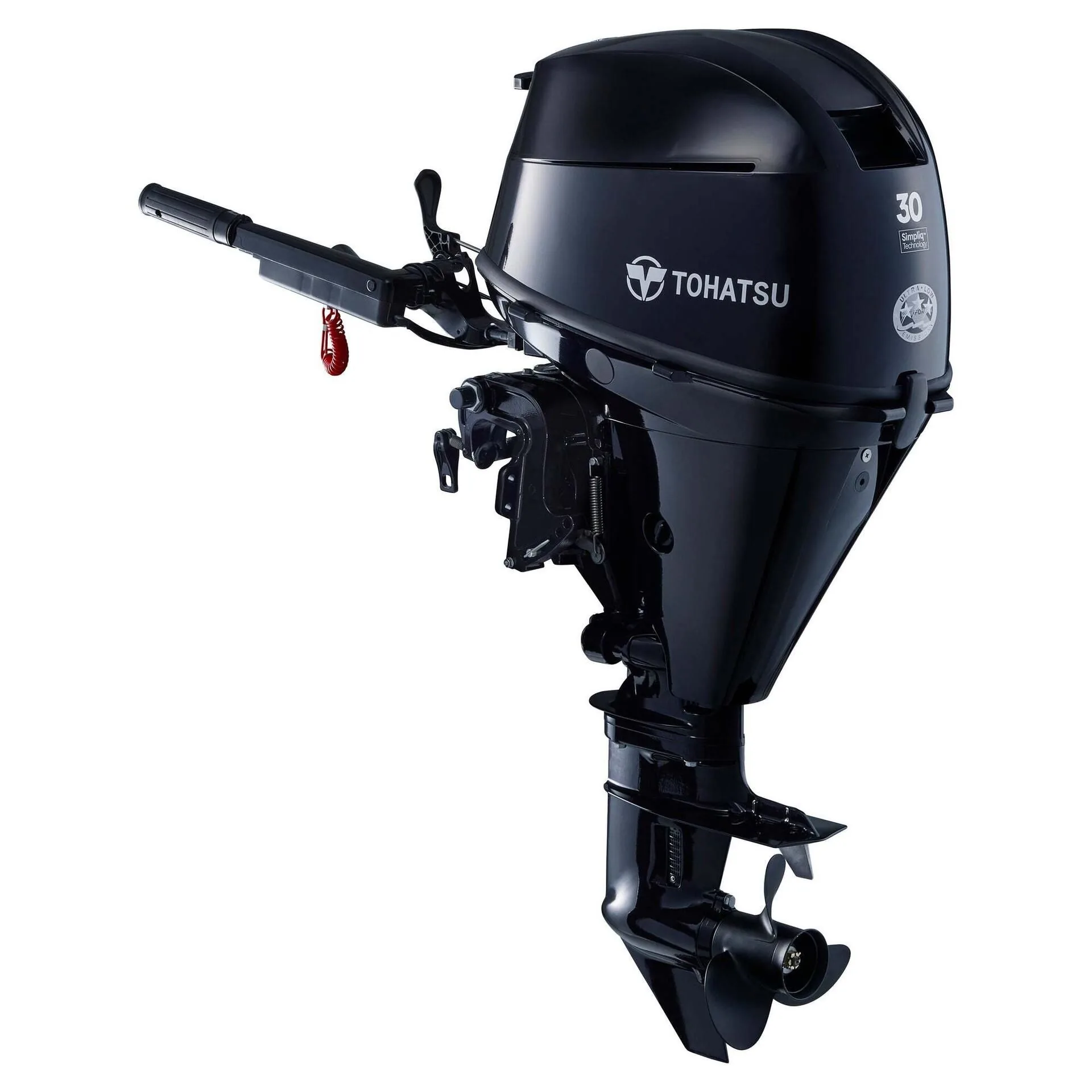2027 Tohatsu MFS30 30HP Tiller Outboard Motor