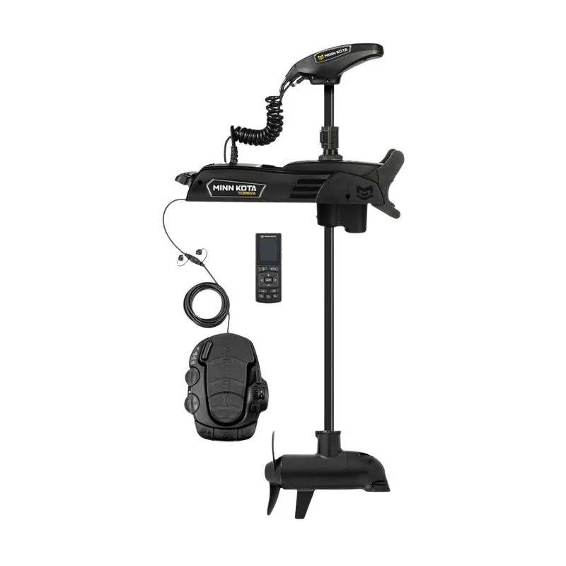 Minn Kota Terrova QUEST 90/115 lb 60" Freshwater Trolling Motor with CHIRP Sonar, Wireless Remote & Foot Pedal
