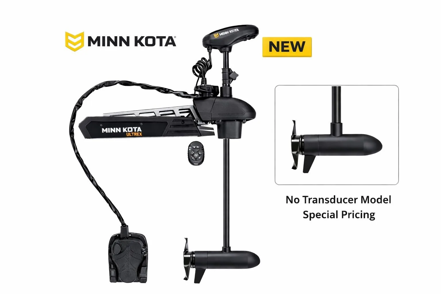 Minn Kota Ultrex 80 lb 52" Freshwater Trolling Motor without Transducer