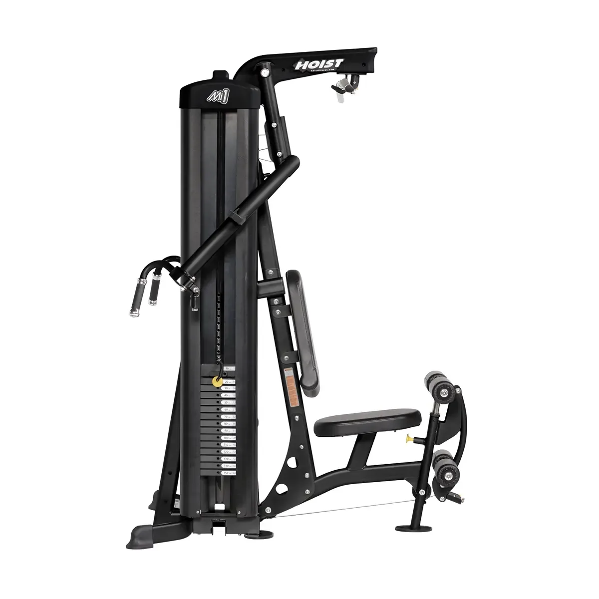 Compact Hoist home gym with quick release adaptors
