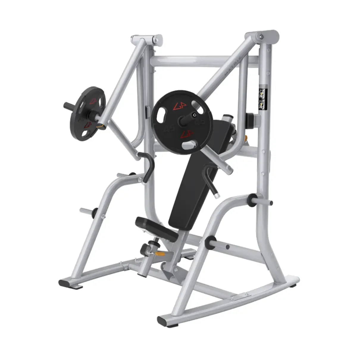 Matrix Magnum Vertical Decline Bench Press with adjustable back pad