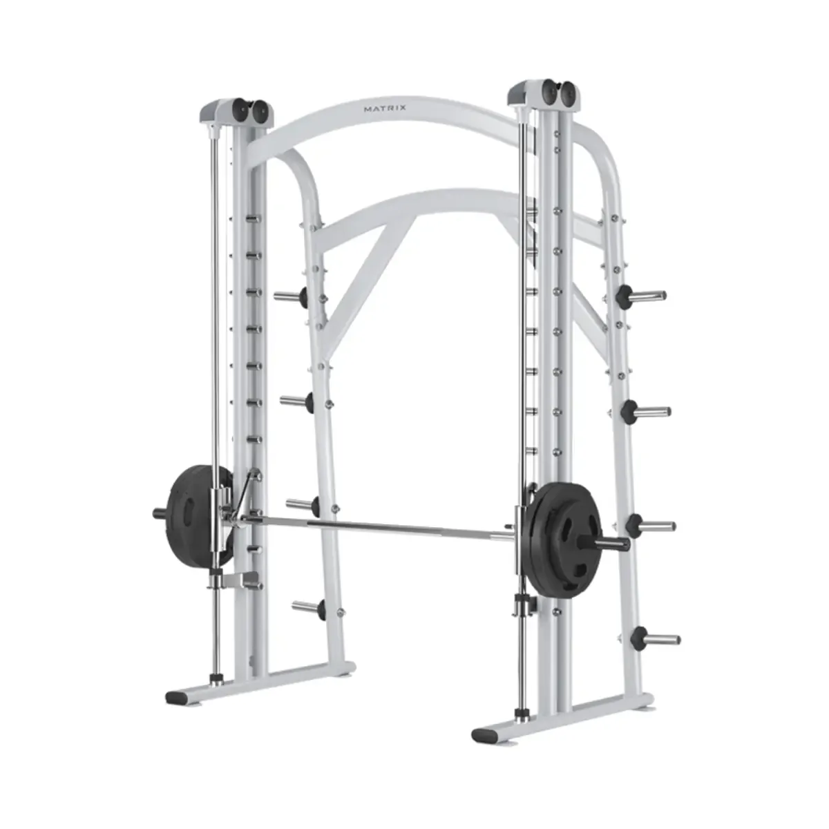 Matrix Magnum Smith Machine with integrated weight storage horns
