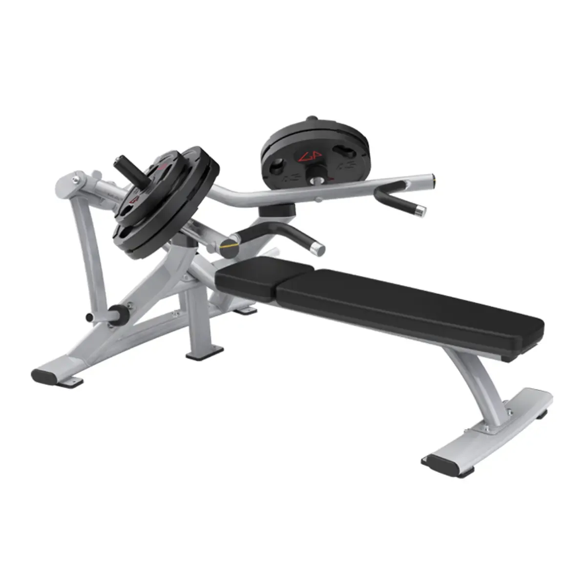 Matrix Magnum Supine Bench Press with converging independent arms