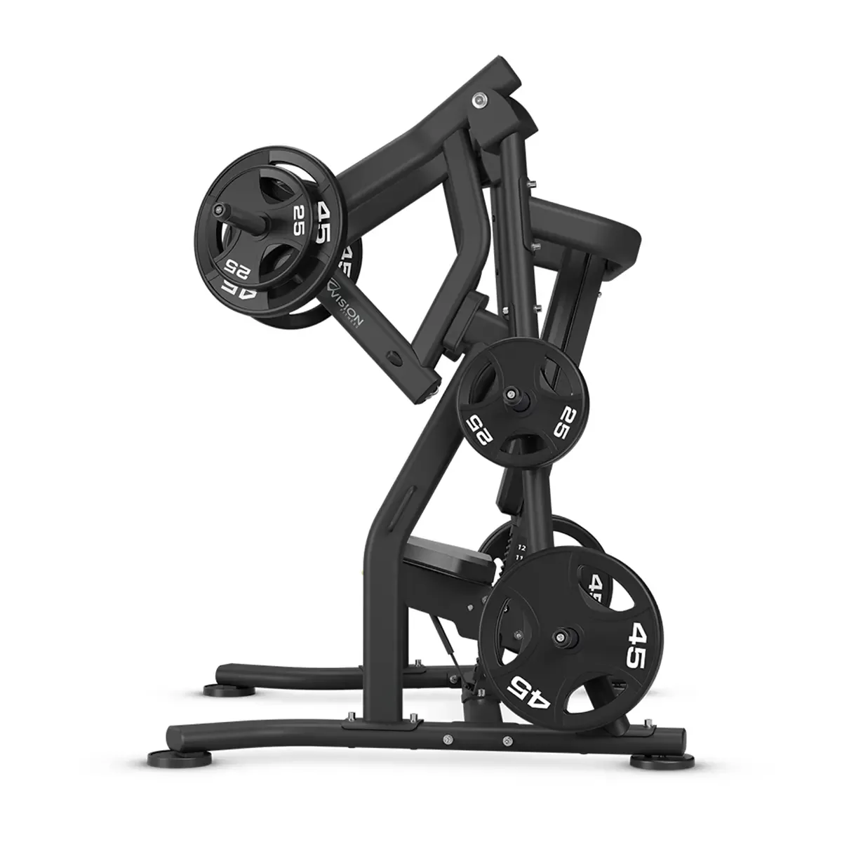 Vision Keystone Upper-body press machine with 8-position knee pad and 73 kg weight stack