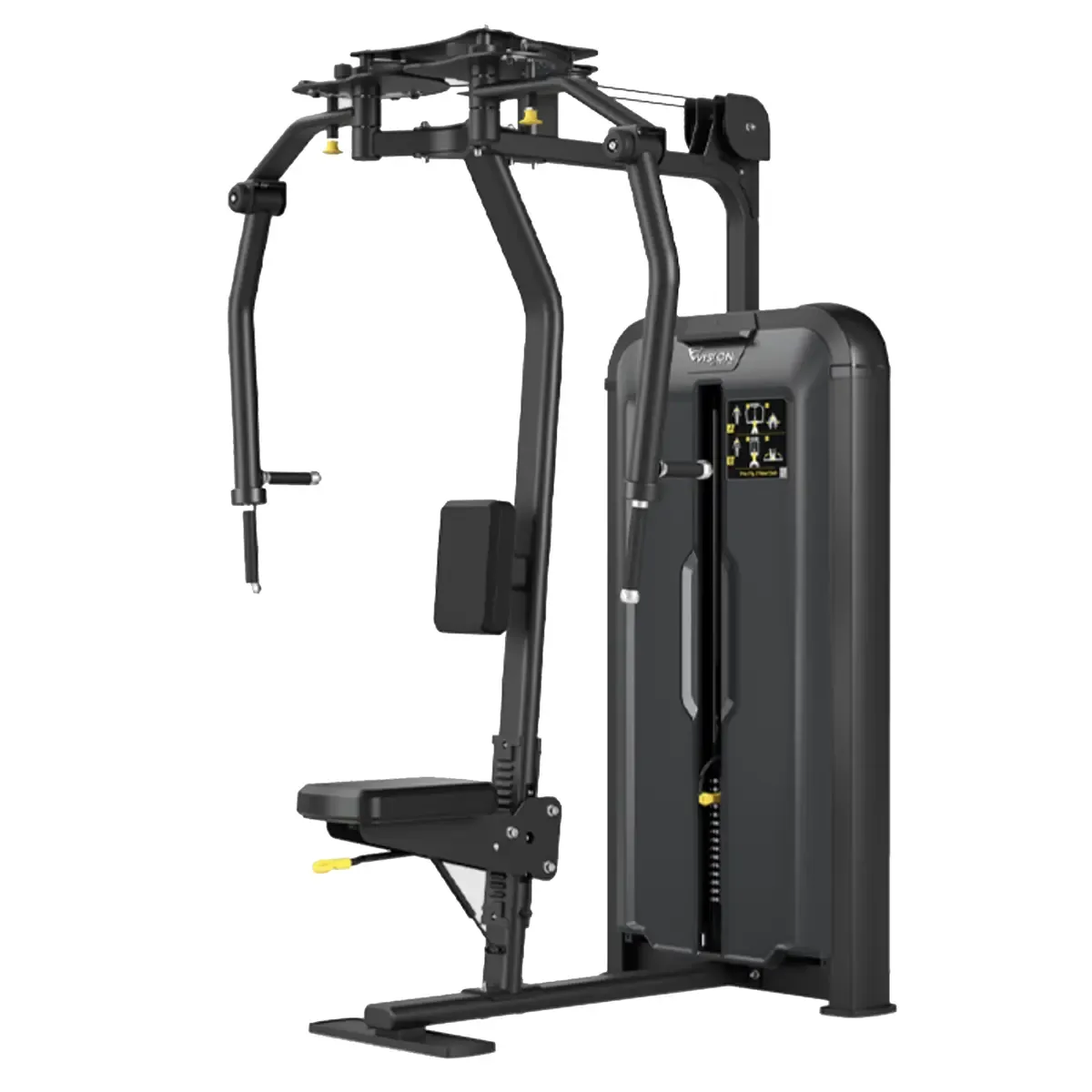 Vision Keystone Pec Fly Rear Delt Machine dual-function strength station
