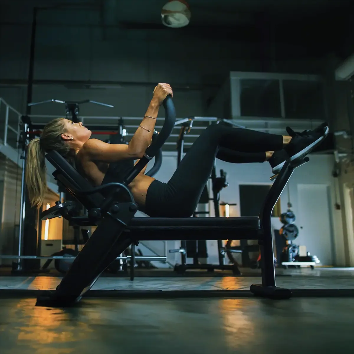 Inspire Fitness Ab Abdominal training bench with weight horn for added resistance