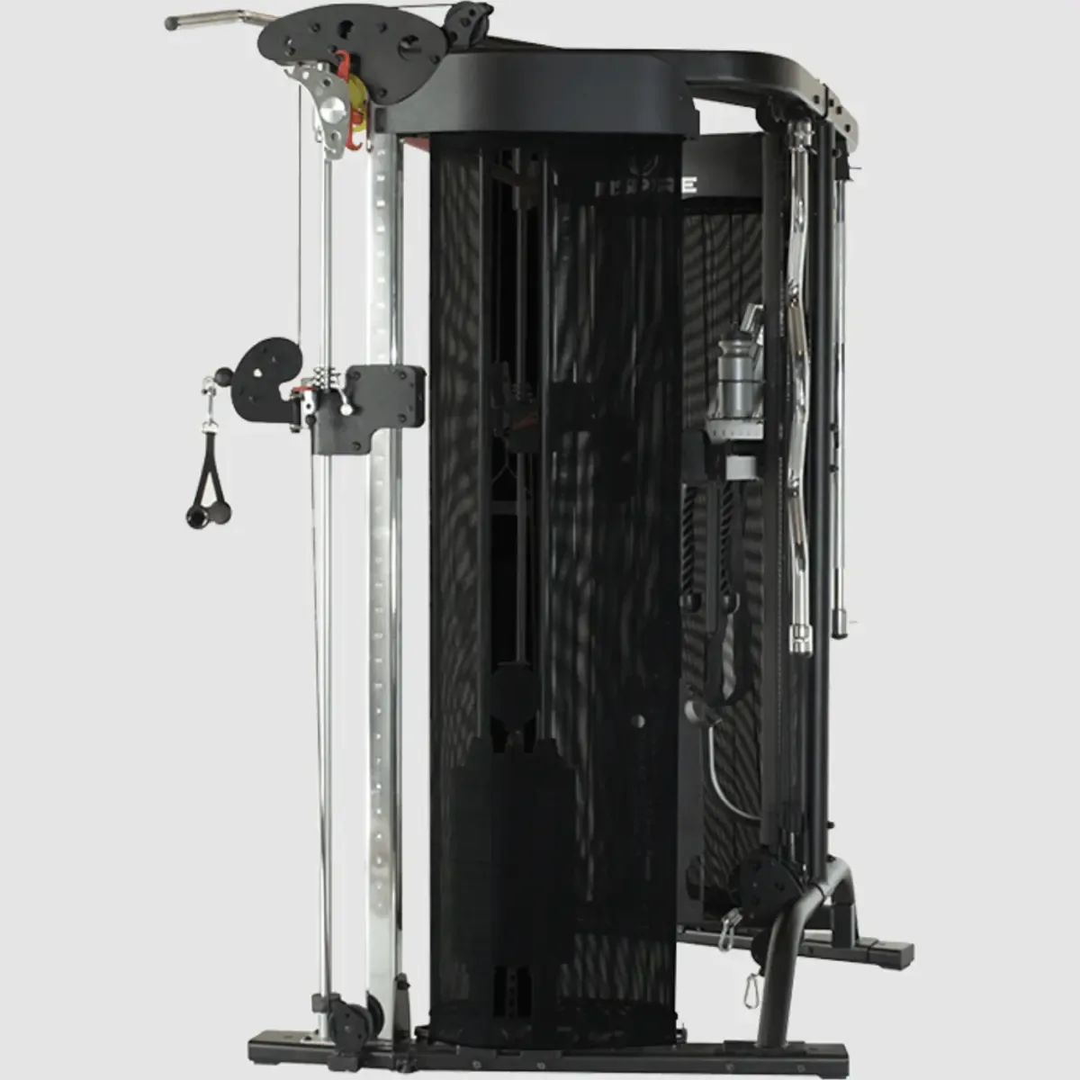 Inspire Fitness FT2 Commercial grade functional trainer with accessory storage and cable attachments