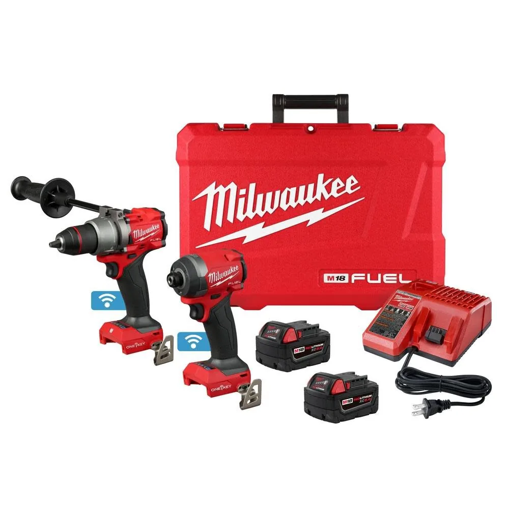 NEW Milwaukee M18 FUEL 2 Tool Combo Kit with ONE-KEY