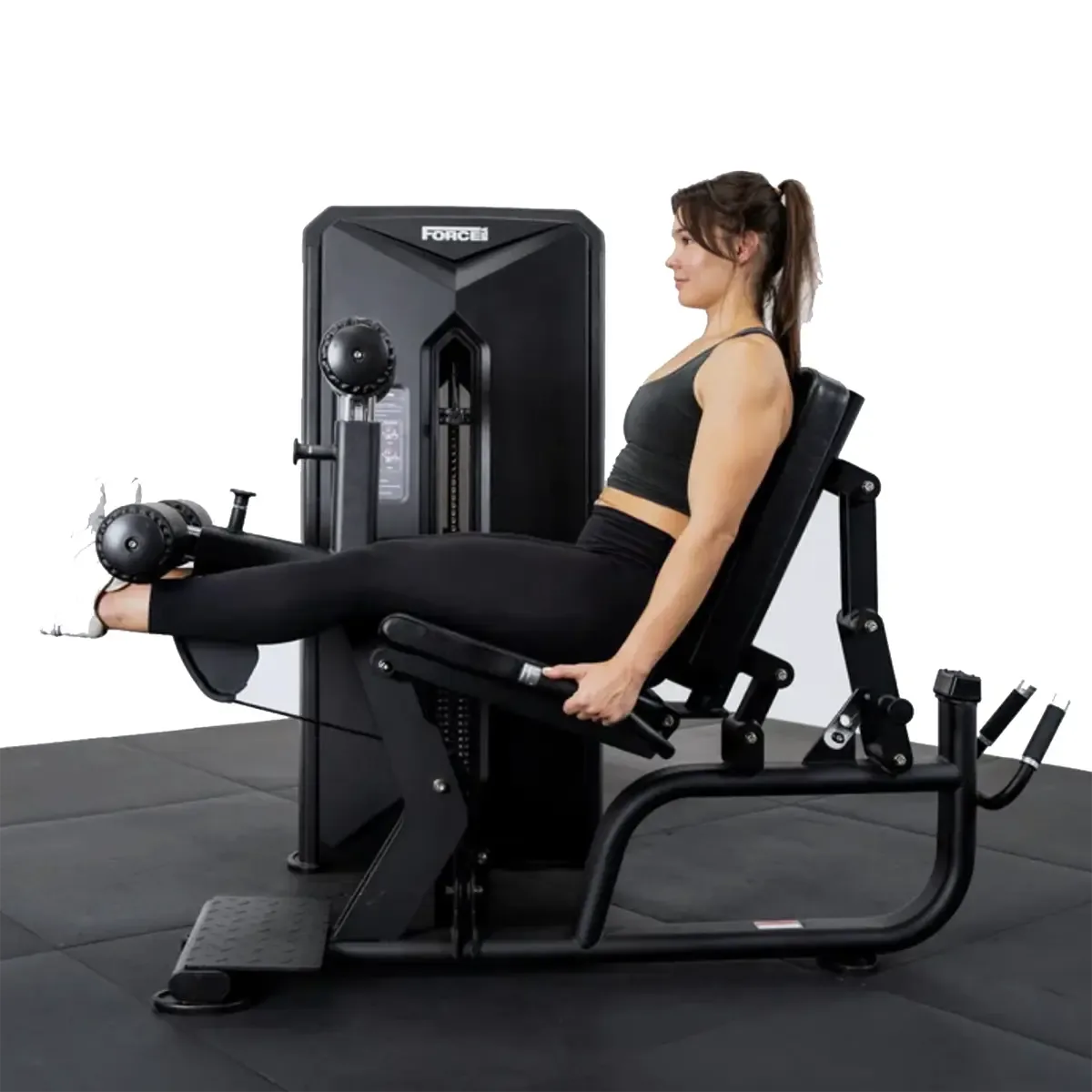 Force USA Dual-function leg extension and leg curl machine for commercial gyms