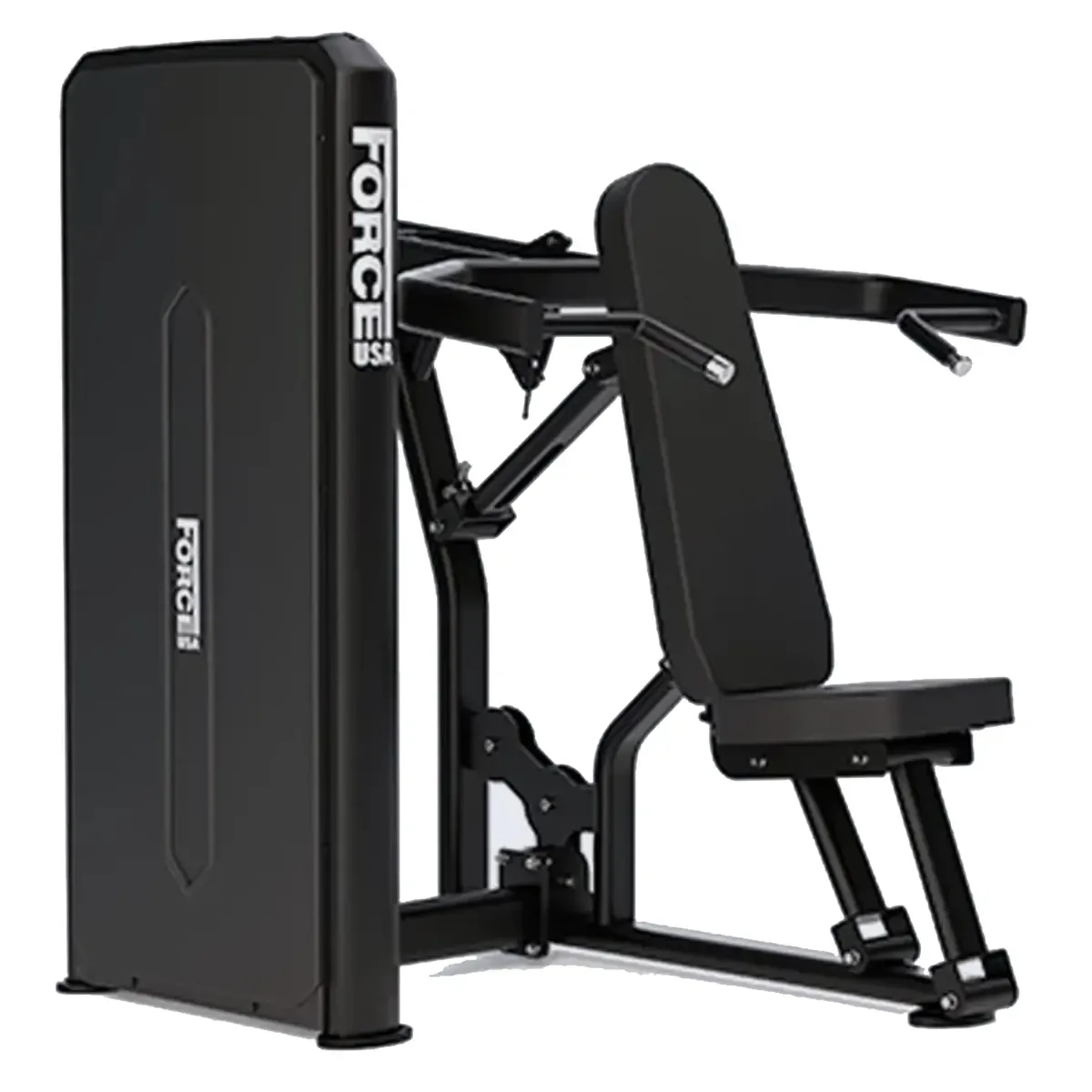 Force USA Solitude Chest Shoulder Press Machine with 220 lb weight stack