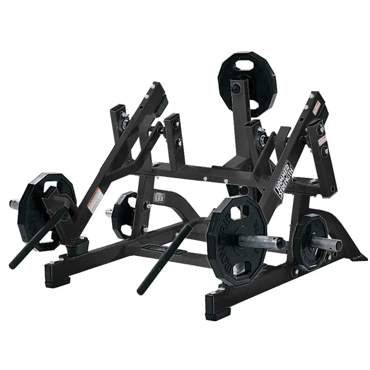 Hammer Strength Ground Base Squat High Pull machine