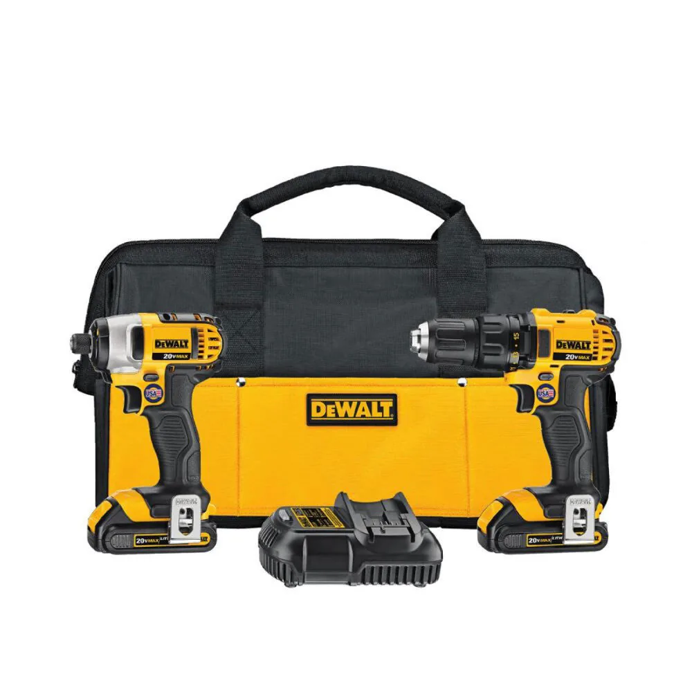 NEW DEWALT 20V MAX Compact Drill/Driver / Impact Driver Combo Kit