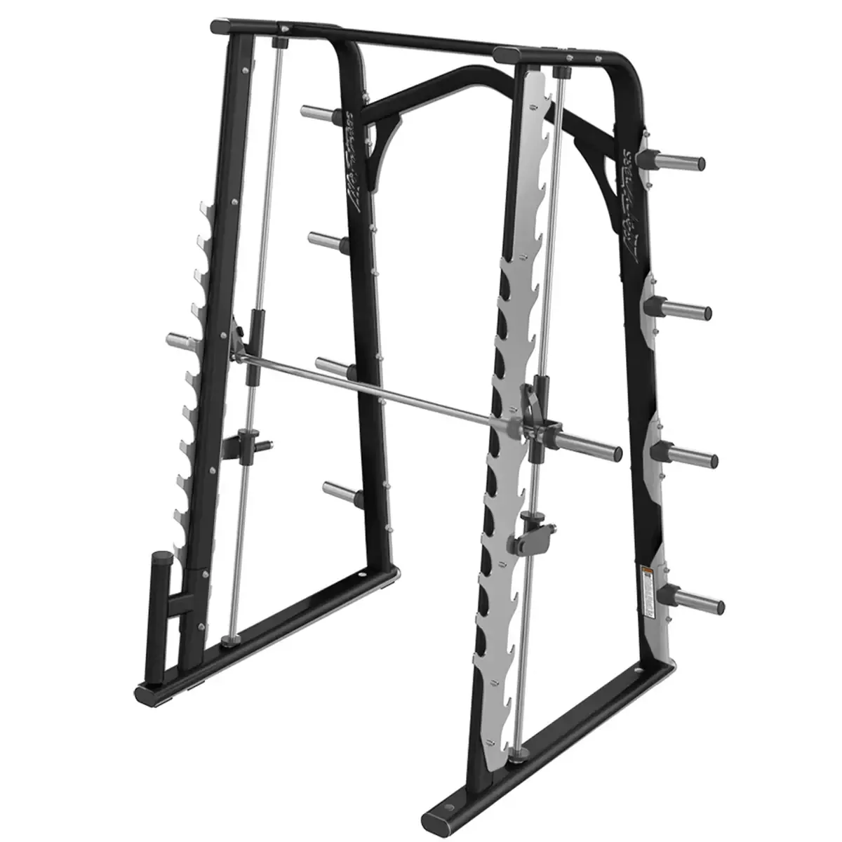 Life Fitness Axiom Series Smith Rack with integrated weight storage