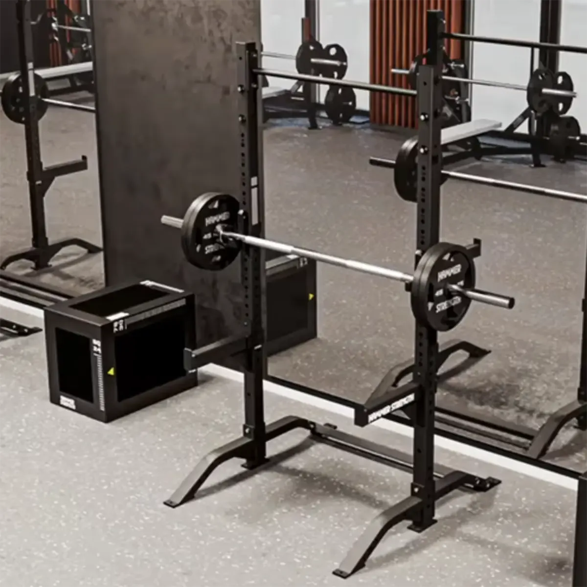 Hammer Strength HD Athletic NX Squat Stand for barbell training