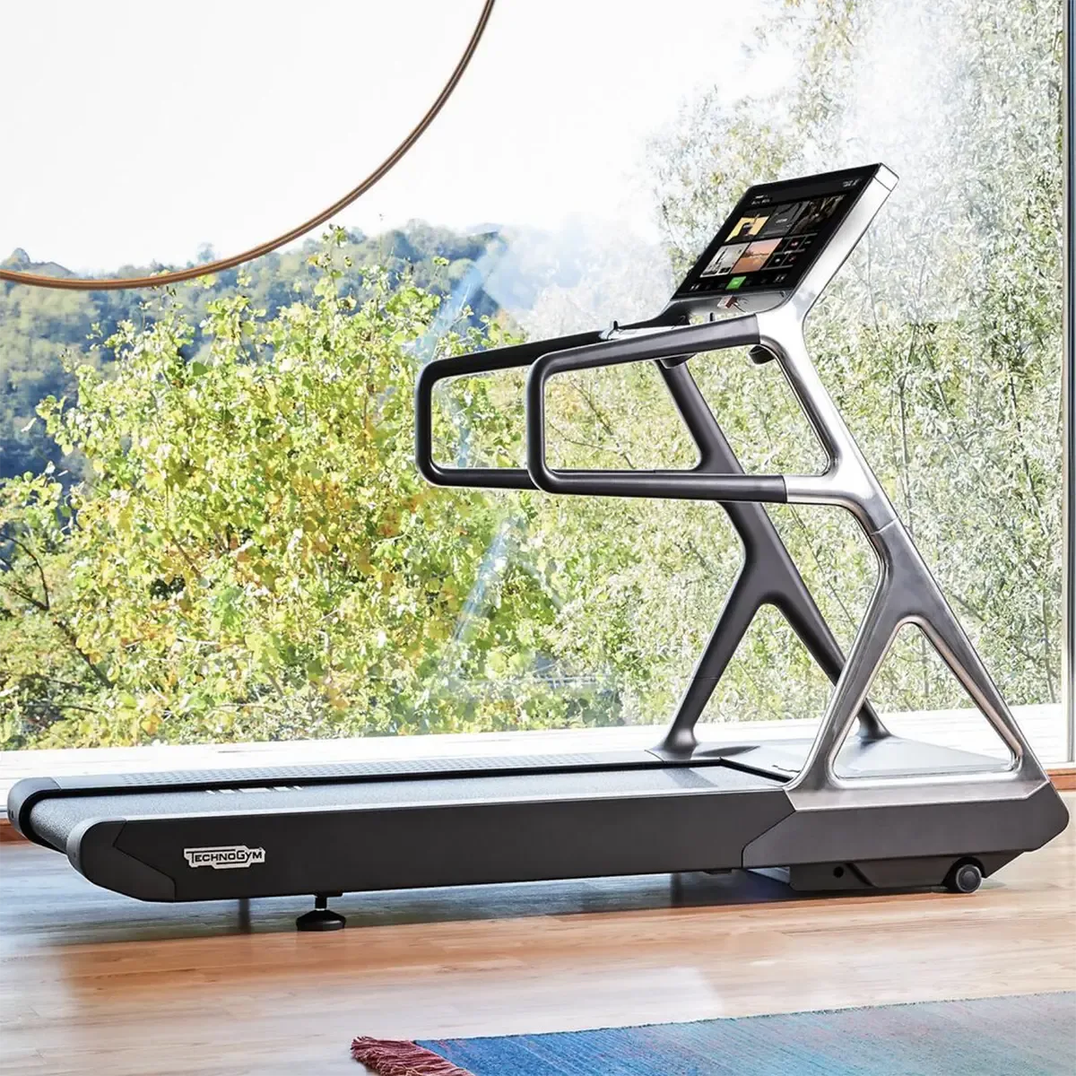 Run Personal treadmill side profile with running deck